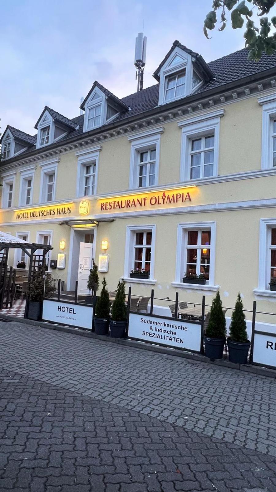 Hotel Alento Im Deutschen Haus Restaurant Olympia 마그데부르크 외부 사진