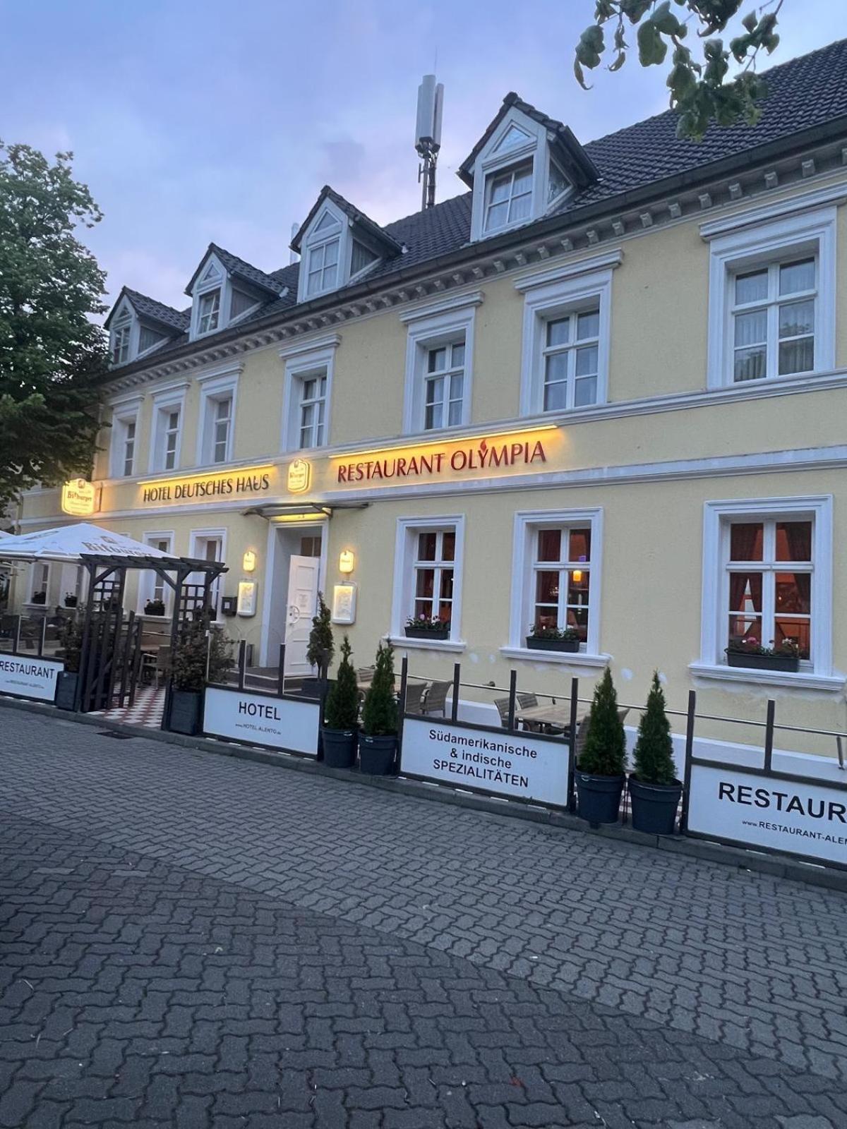 Hotel Alento Im Deutschen Haus Restaurant Olympia 마그데부르크 외부 사진